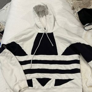 Large Logo Adidas Hoodie